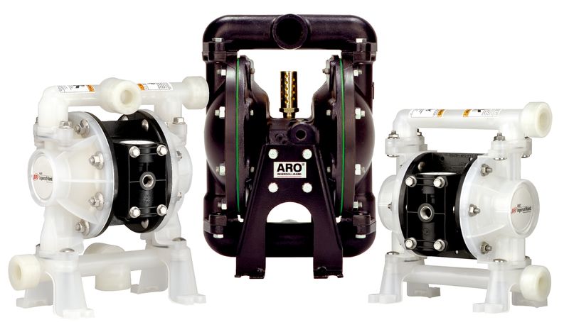 Pneumatic diaphragm pumps